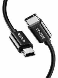 UGREEN 1M USB-C-M to Mini USB -M 3.0 Cable - 50445