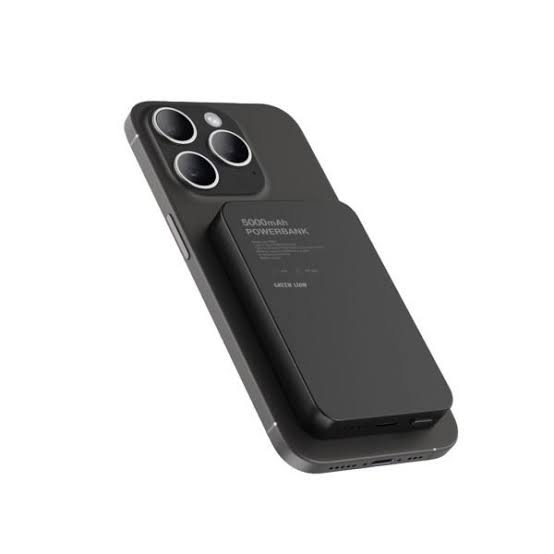 GREEN LION G-MAG 3 IN 1 POWER BANK -MAGSAFE ~ (5000MAH-PD20W) Secondary image
