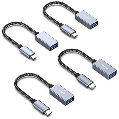 BENFEI USB-C TO USB-A OTG ADAPTER - 2-PACK صورة ثانوية