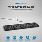 Dell KB216 Wired Multimedia Keyboard