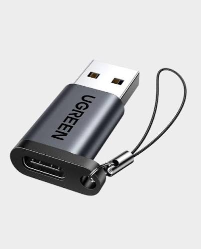 UGREEN USB-A-M TO USB-C-F ADAPTER - (USB-3.0-5Gbps)