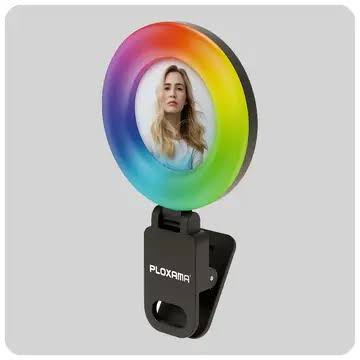 PLOKAMA RGB LED FILL LIGHT ~ (300mAh-180Min-68*13.7*99mm)