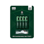 GREEN LION RECHARGEABLE BATTERY ~ (AAA-1.6V-500mWh)