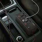 GREEN LION CAR INVERTER ~ 200W POWER/PD-24W - GC-200