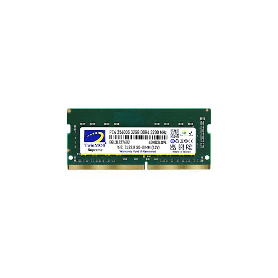 Twinmos 3200mhz DDR4 Laptop Ram - 32gb صورة ثانوية