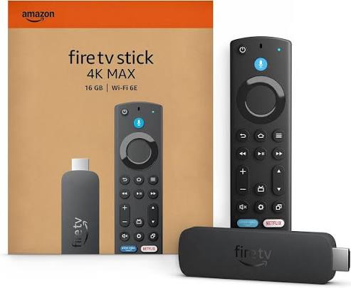 AMAZON 4K MAX FIRE TV STICK - 16GB-WIFI 6E Secondary image