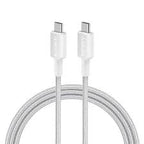 ANKER USB C TO C BRAIDED CABLE ~ (6FT-60W-WHITE)
