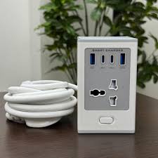 iPro GaN 30W Wire Extension ~ (2M~2TYPC~2USB~4AC) - iP244 Main image
