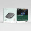 Green Leaf 2-in-1 CarPlay Adapter retail packaging shown from the front and back, featuring a black and gray adapter device on a white background on the left panel and product details on the right panel.