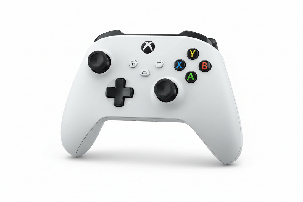 XBOX JOYSTICK WIRELESS CONTROLLER WHITE
